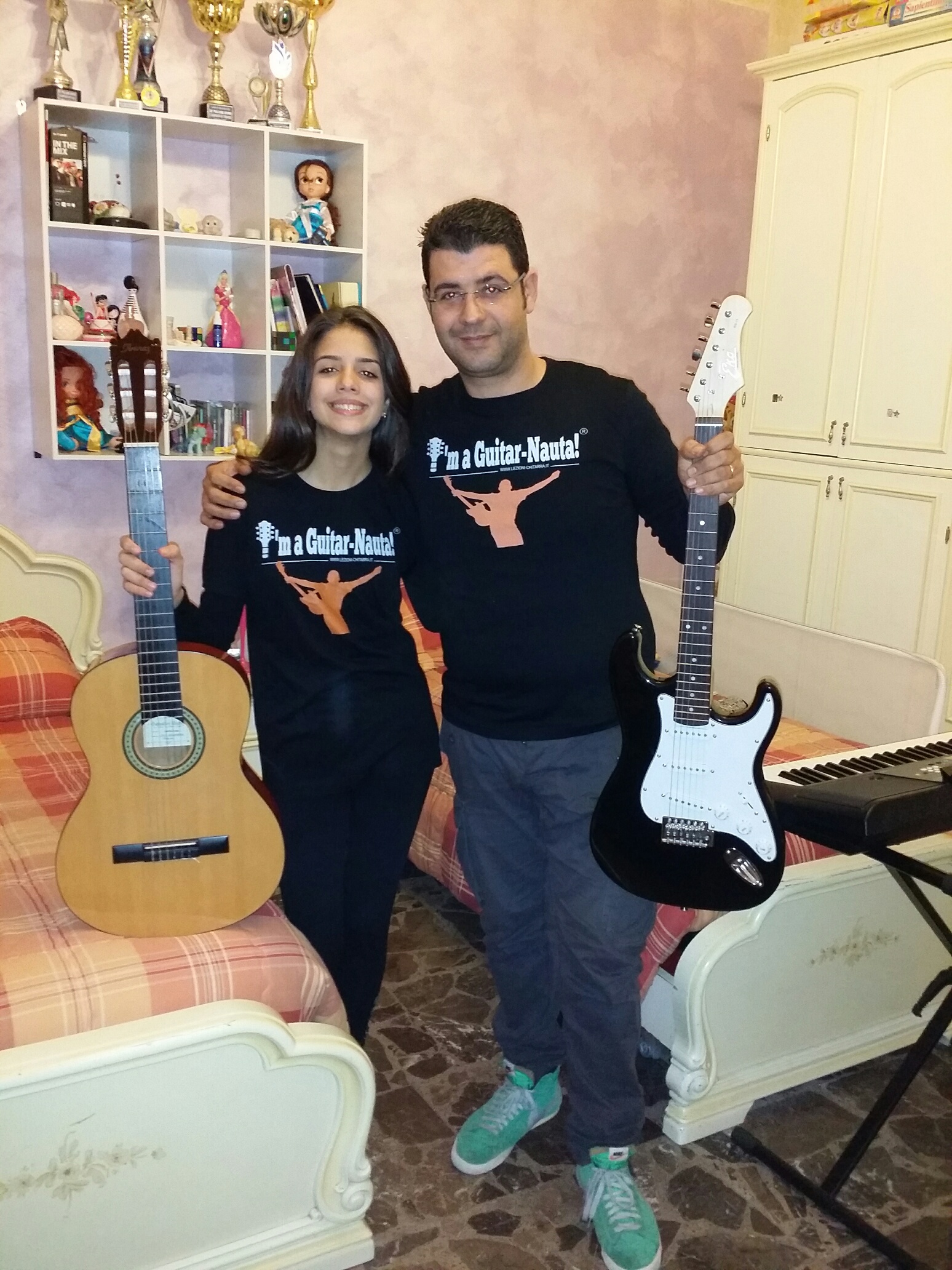 Angelo e Anita sono Guitar Nauti 