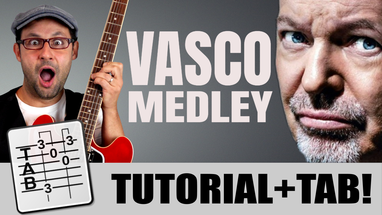 MEDLEY ACUSTICO DI VASCO – RIESCI A SUONARLO TUTTO DI FILA?