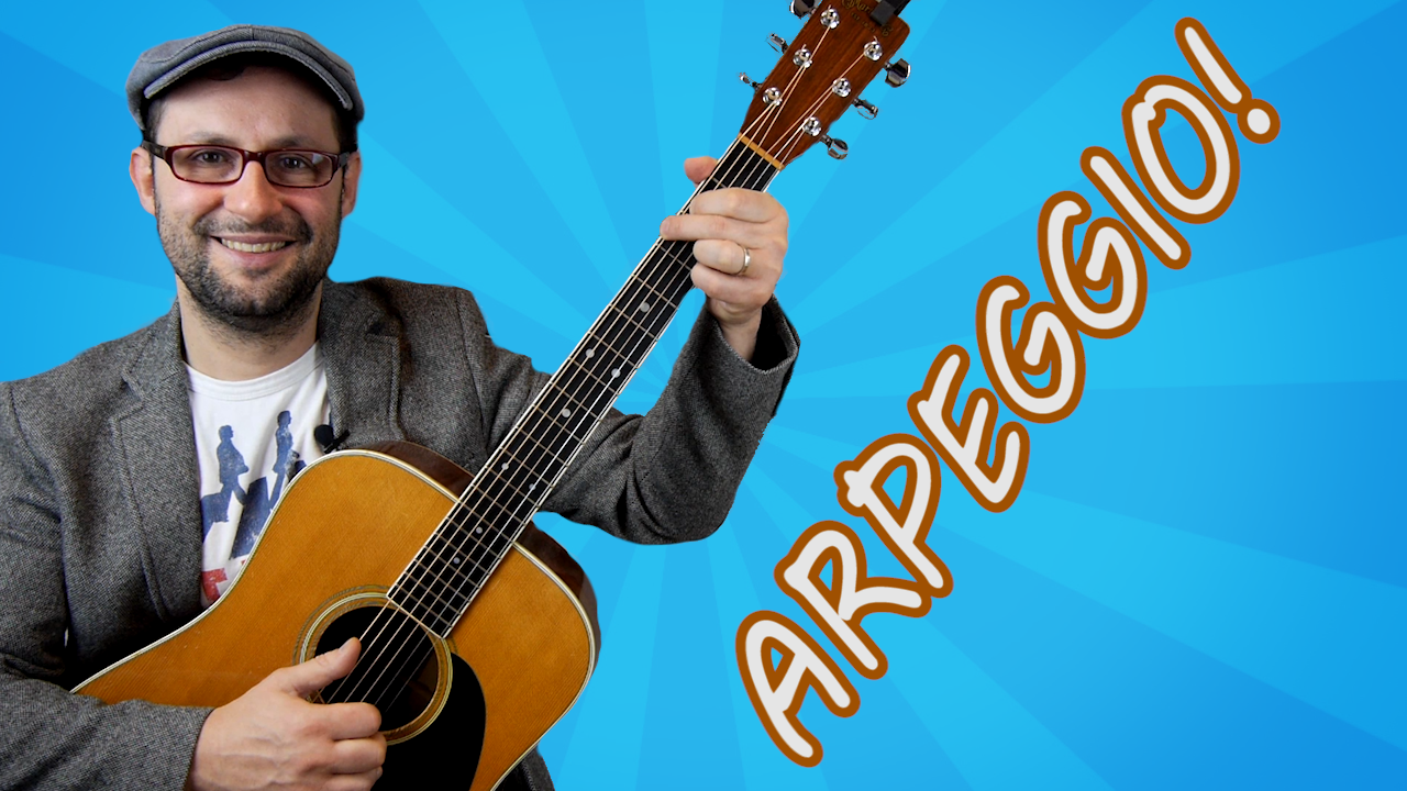 Arpeggio chitarra: te lo insegno una volta per tutte!