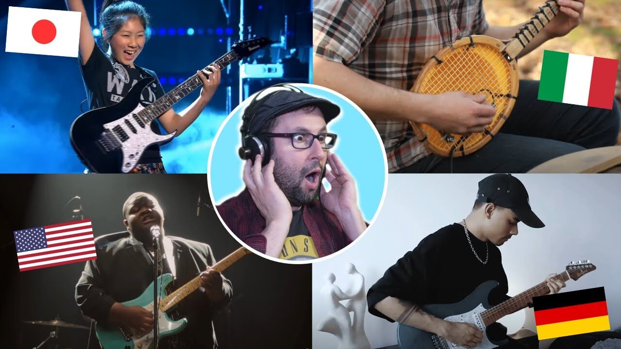 REAGISCO AI CHITARRISTI SUGGERITI DA VOI