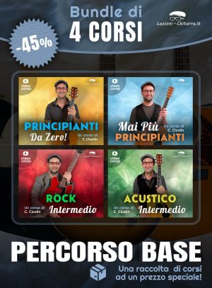 PERCORSO BASE COMPLETO (4 CORSI)