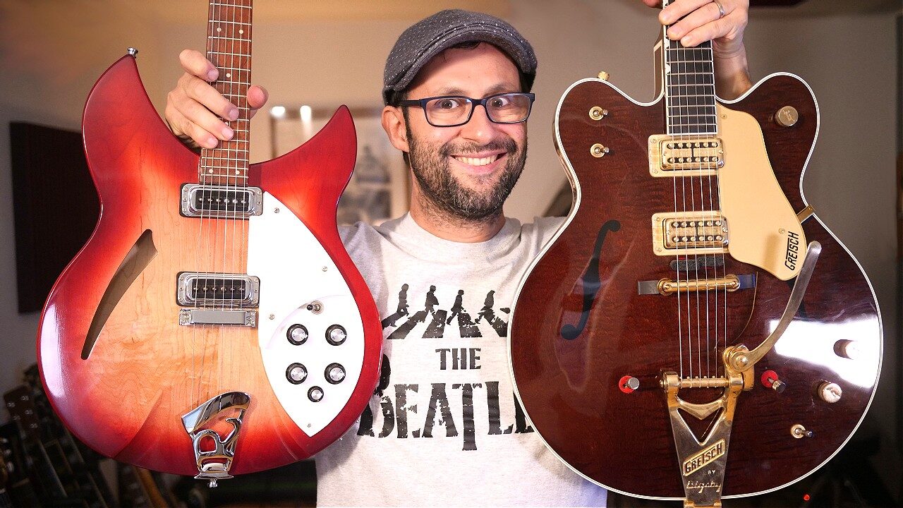 TUTTE LE CHITARRE DEI BEATLES! (GRETSCH, RICKENBACKER, HOFNER…)