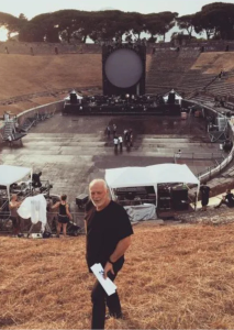 David Gilmour nuovamente a Pompeii