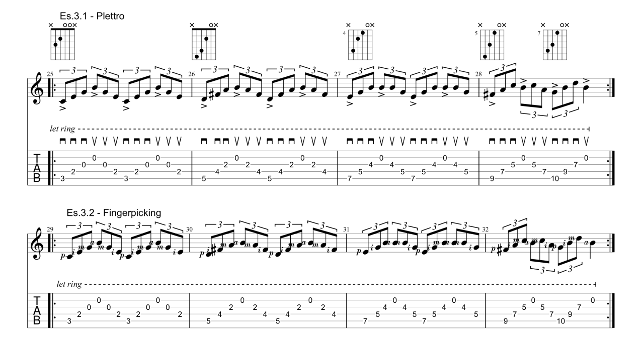 Metodo Per Chitarra Parte III | Libro Di Esercizi E Tecnica Per Chitarristi - Foto 6