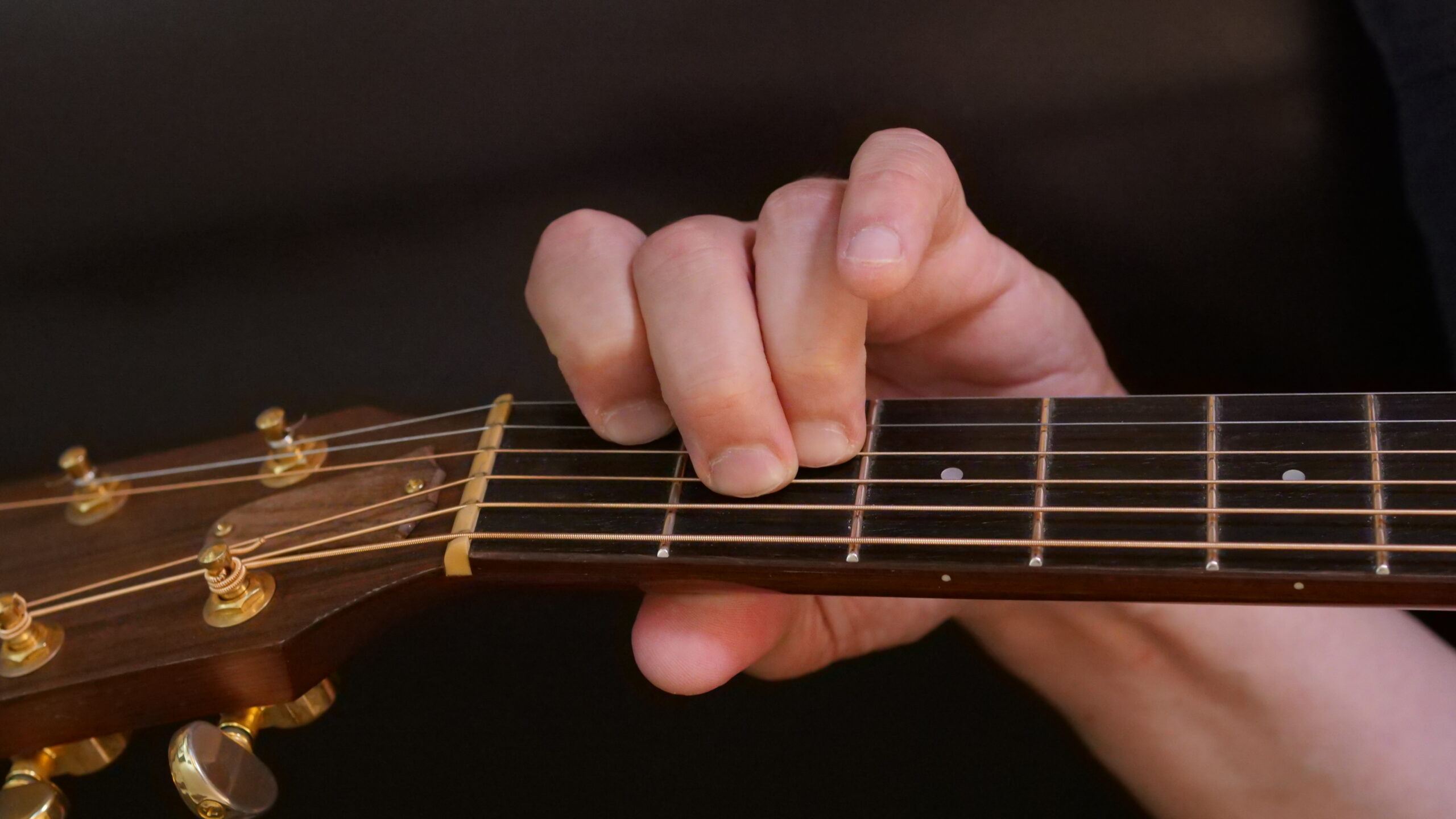 accordo Sol Maggiore in prima posizione 