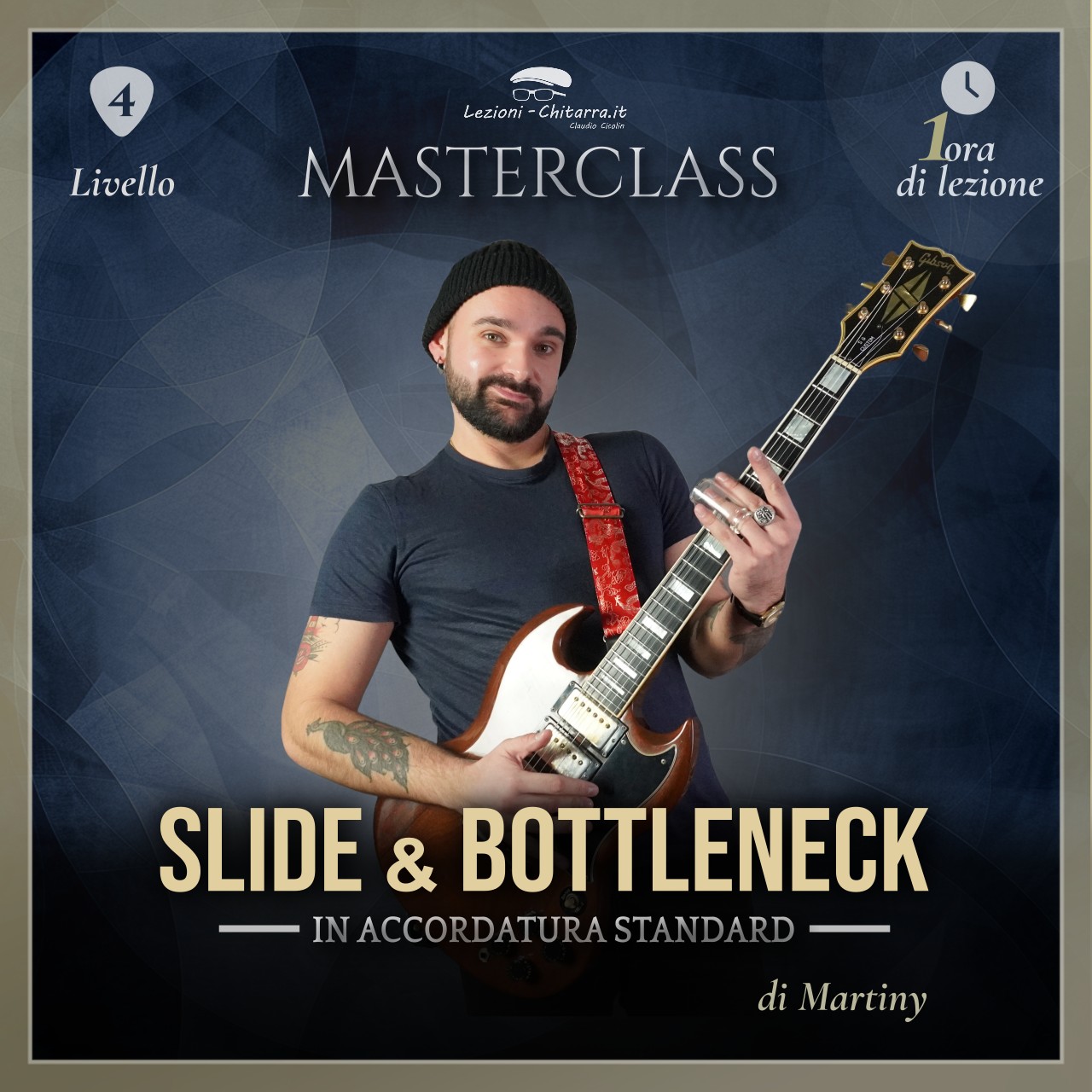Masterclass Slide e Bottleneck in accordatura standard