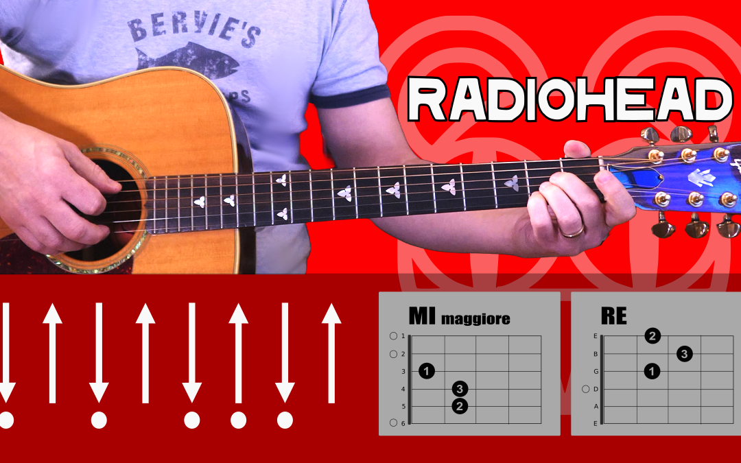 RADIOHEAD: 3 CANZONI FACILI SULLA CHITARRA