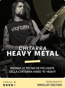 Corso di chitarra Heavy Metal