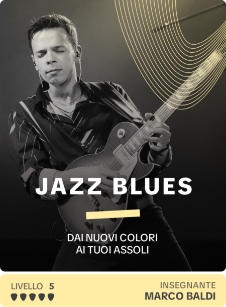 copertina corso chitarra Jazz Blues