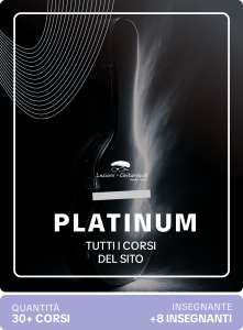 PREMIUM PLATINUM (tutti i corsi di Lezioni-Chitarra.it!)