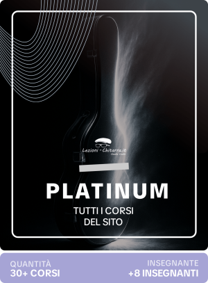 PREMIUM PLATINUM (tutti i corsi di Lezioni-Chitarra.it!)